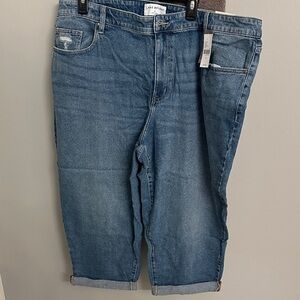 Lane Bryant Relaxed Fit Denim Capris